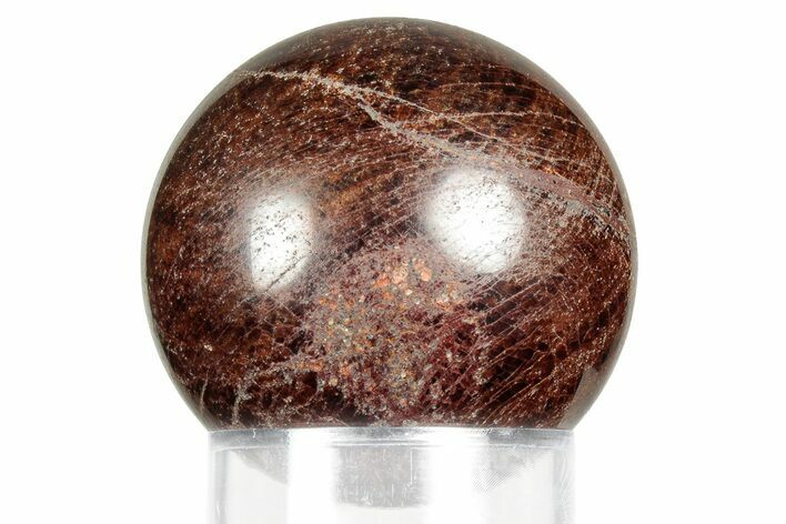 Polished Almandine Garnet Sphere - India #359905